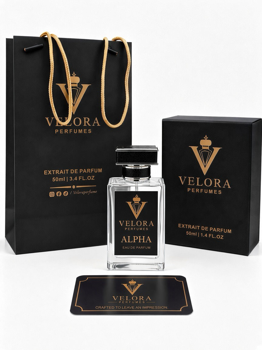 ALPHA by Velora – Bold. Magnetic. Unforgettable.
