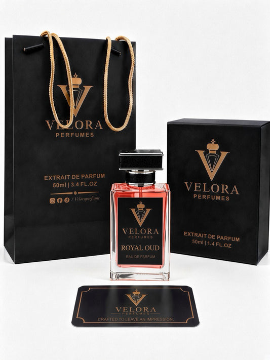 Royal Oud by Velora – Luxury Unisex Fragrance