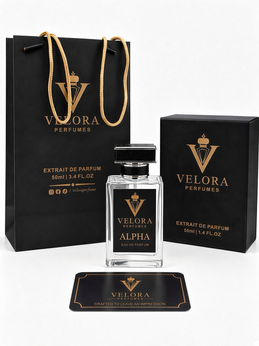 ALPHA by Velora – Bold. Magnetic. Unforgettable.