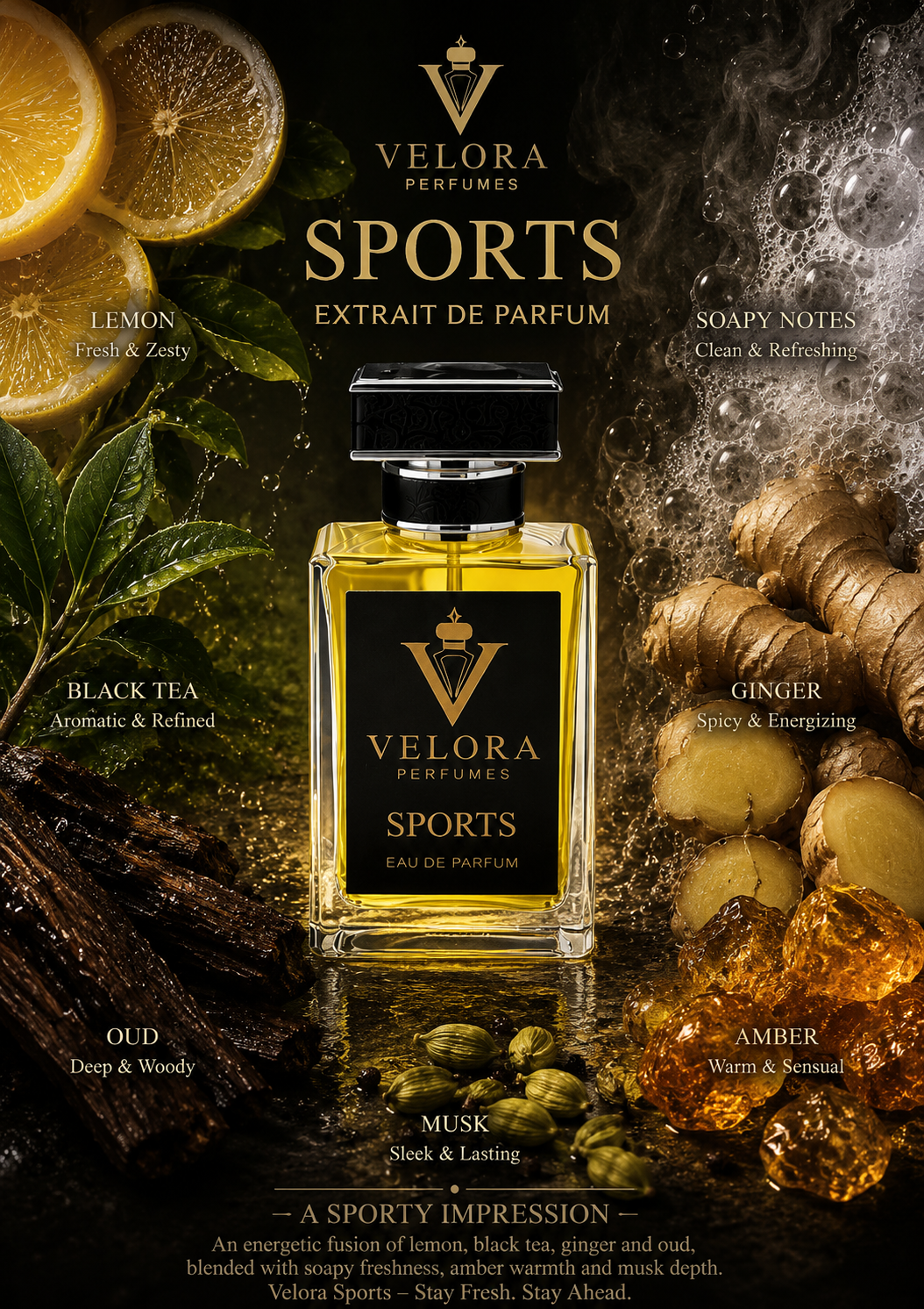 Active Sports by Velora – Fresh & Energetic Fragrance